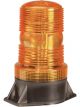 Narva 12-80V Single Flash Strobe Light Amber with Flange Base