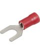Narva 5 mm Flared Vinyl Spade Terminal Red Pack of 21