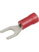 Narva 4.3 mm Flared Vinyl Spade Terminal Red Pack of 21