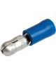 Narva 5.0mm Male Bullet Terminal Blue Pack of 14