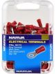 Narva 5 mm Flared Vinyl Ring Terminal Red Pack of 100