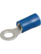 Narva 4.3 mm Flared Vinyl Ring Terminal Blue Pack of 25