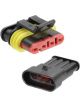 Narva 4 Way Amp Super Seal Connector Housing Kit Pack of 2