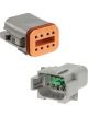Narva 8 Way Waterproof Deutsch Connector Housing Kit Pack of 2
