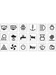Narva Black Rv & Marine Sticker Set