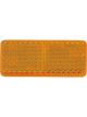 Narva Amber Retro Reflector 70 x 28mm With Self Adhesive Pack of 50