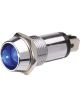 Narva 24 Volt Chrome Pilot Lamp With Blue LED