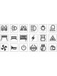 Narva 4Wd Black Sticker Switch Set