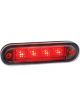 Narva 10-30V LED Model 8 Front End Outline Marker Lamp Red w/2.5 Cable