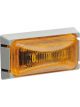Narva 12 Volt LED External Cabin Lamp Amber With Grey Base