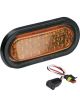 Narva 12V LED Side Direction Indicator Lamp Kit Amber With Vinyl Grommet
