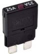Narva 25 Amp White Manual Resetting Circuit Breaker Pack of 5