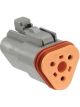 Narva 3 Way Male Waterproof Deutsch Connector Housing Pack of 10