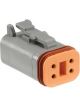Narva 4 Way Male Waterproof Deutsch Connector Housing Pack of 10
