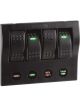 Narva 4-Way LED Switch Panel With Circuit Breaker Protection