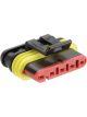 Narva 5 Way Female Amp Super Seal Connector Housing Pack of 10