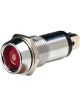 Narva 12 Volt Chrome Pilot Lamp With Red LED