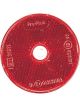 Narva Red Retro Reflector 60mm Dia. With Central Fixing Hole Pack of 2