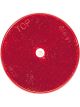 Narva Red Retro Reflector 80mm Dia. With Central Fixing Hole Pack of 2
