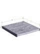 Sakura Carbon Activated Cabin Air Filter