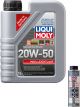 Liqui Moly MoS2 Leichtlauf 20W-50 1L + Silver Service Kit