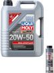 Liqui Moly MoS2 Leichtlauf 20W-50 5L + Silver Service Kit