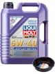 LIQUI MOLY Leichtlauf High Tech 5W-40 5L + 6L Drip Tray