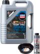 LIQUI MOLY Top Tec 4600 5W-30 5L Silver Service Kit + 6L Drip Tray