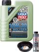 LIQUI MOLY Molygen New Generation 10W-30 1L Silver Service Kit + 6L Drip Tray