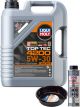 LIQUI MOLY Top Tec 4200 5W-30 5L Silver Service Kit + 6L Drip Tray