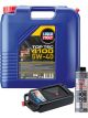 LIQUI MOLY Top Tec 4100 5W-40 20L Silver Service Kit + 8L Drip Tray