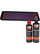 K&N Air Filter 33-2011 + Recharge Kit