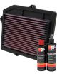 K&N Air Filter 33-2025 + Recharge Kit