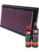 K&N Air Filter 33-2031-2 + Recharge Kit