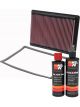 K&N Air Filter 33-2086 + Recharge Kit