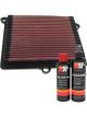 K&N Air Filter 33-2088 + Recharge Kit