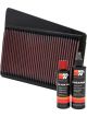 K&N Air Filter 33-2089 + Recharge Kit
