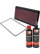K&N Air Filter 33-2118 + Recharge Kit
