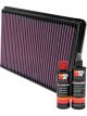 K&N Air Filter 33-2141-1 + Recharge Kit