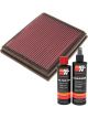 K&N Air Filter 33-2149 + Recharge Kit