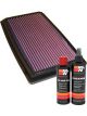 K&N Air Filter 33-2177-1 + Recharge Kit