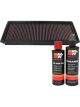 K&N Air Filter 33-2210 + Recharge Kit