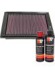 K&N Air Filter 33-2310 + Recharge Kit