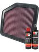 K&N Air Filter 33-2345 + Recharge Kit