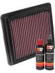 K&N Air Filter 33-2348 + Recharge Kit