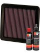 K&N Air Filter 33-2380 + Recharge Kit