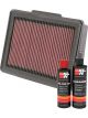 K&N Air Filter 33-2397 + Recharge Kit