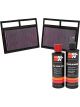 K&N Air Filter 33-2412 + Recharge Kit