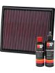 K&N Air Filter 33-2442 + Recharge Kit