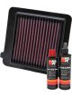 K&N Air Filter 33-2459 + Recharge Kit
